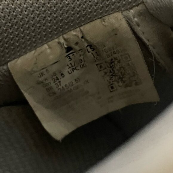 Nike Air Force 1 White Low Top Leather Running Shoes Sneakers Mens 7 - Picture 7 of 9